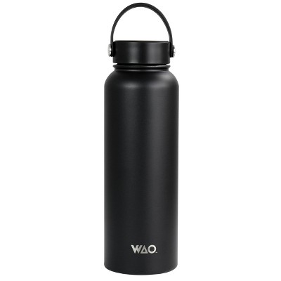 WAO 38 Ounce Stainless Steel Insulated Thermal Bottle with Lid in Dark Gold