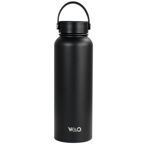 38 oz. Stainless Steel Insulated Thermal Bottle with Lid in Dark