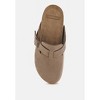 Ratiha Buckle Accent Slip-On Footbed Mules Women - 4 of 4