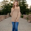 Anna-Kaci Women's Off-Shoulder Ribbed Knit Sweater with Long Sleeves - 2 of 4