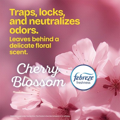 Glad DrawString Trash Bags - Cherry Blossom - 8gal - 26ct: Tear-Resistant, Odor Control