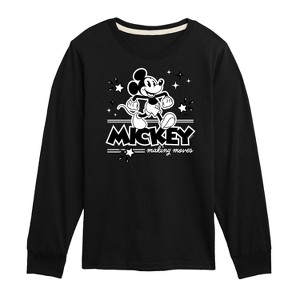 Boys' - Disney - Mickey Mouse Making Moves Long Sleeve Graphic T-Shirt - 1 of 4