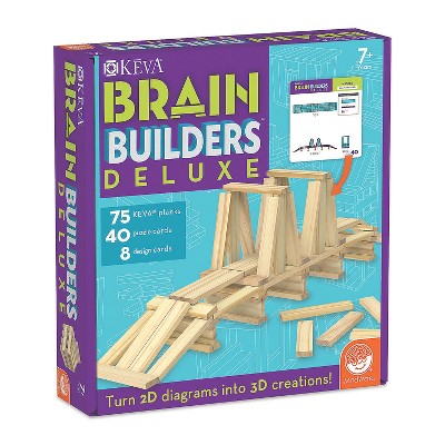 MindWare Keva Brain Builders Deluxe - Building -123 Pieces