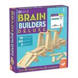 MindWare Keva Brain Builders Deluxe Wooden Plank Set - Building Blocks -123 Pieces