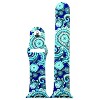Olivia Pratt 2-Pack Printed Silicone Apple Watch Band - 2 of 4