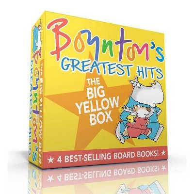 Boynton's Greatest Hits the Big Yellow Box - by  Sandra Boynton (Board Book)