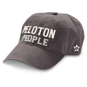 Pavilion Gift Company - Peloton People - Dark Gray Adjustable Hat - Hats - 1 of 4