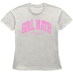 Women's Lost Gods Girl Math It's Basically Free T-Shirt - 1 of 3
