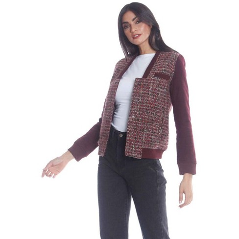 Target on sale burgundy jacket