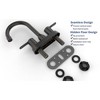 Phiestina 2 Handles Bathroom Sink Faucet, Oil Rubbed Bronze Centerset RV Faucet for 2/3 Hole - 3 of 4