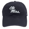 University Of Mississippi Team Logo Adult Dad Cap Navy OS - 2 of 4
