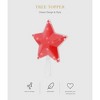 Tree Nest Glittered 3D Star Battery Operated Christmas Tree Topper, Red - 3 of 4