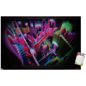Trends International Netflix Squid Game: Season 2 - Stairs Glitch Unframed Wall Poster Prints - 1 of 4