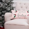 C&F Home Seasons Greetings Throw Pillow, 12" x 24" - 2 of 4