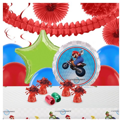 Mario Kart Wii Party Decoration Kit Target