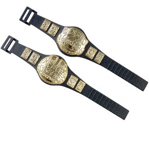 Set of 2 Wrestling Action Figure Championship Belts for WWE & AEW Wrestling Action Figures - 1 of 3