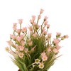 Unique Bargains Artificial Plants Bell Flowers in Pot Plastic 3.07"x3.07"x7.87" 1 Pc - 4 of 4