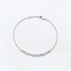 Pure Collection by Ross-Simons 0.20 ct. t.w. Diamond Multi-Shaped Station Bracelet in Sterling Silver - 3 of 4