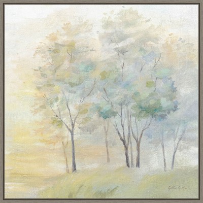 Amanti Art Sunny Glow on Trees II by Cynthia Coulter Canvas Wall Art Print Framed 22 x 22-in.