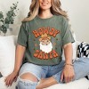 Simply Sage Market Women's Retro Howdy Santa Short Sleeve Garment Dyed Tee - 2 of 4