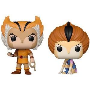 Funko - FUNKO POP! Animation: ThunderCats - Wilykat and Wilykit 2-Pack - 1 of 2
