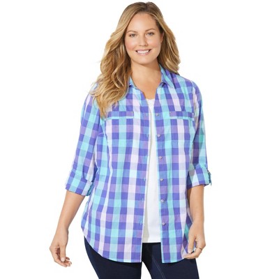 Catherines Women's Plus Size The New Utility Shirt