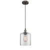 Chloe Lighting Owen Industrial-Style 1 Light Rubbed Bronze Ceiling Mini Pendant 7" Shade - 2 of 2