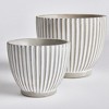 Plum & Post Adara Flowerpot Planters Set of 2 - 2 of 3