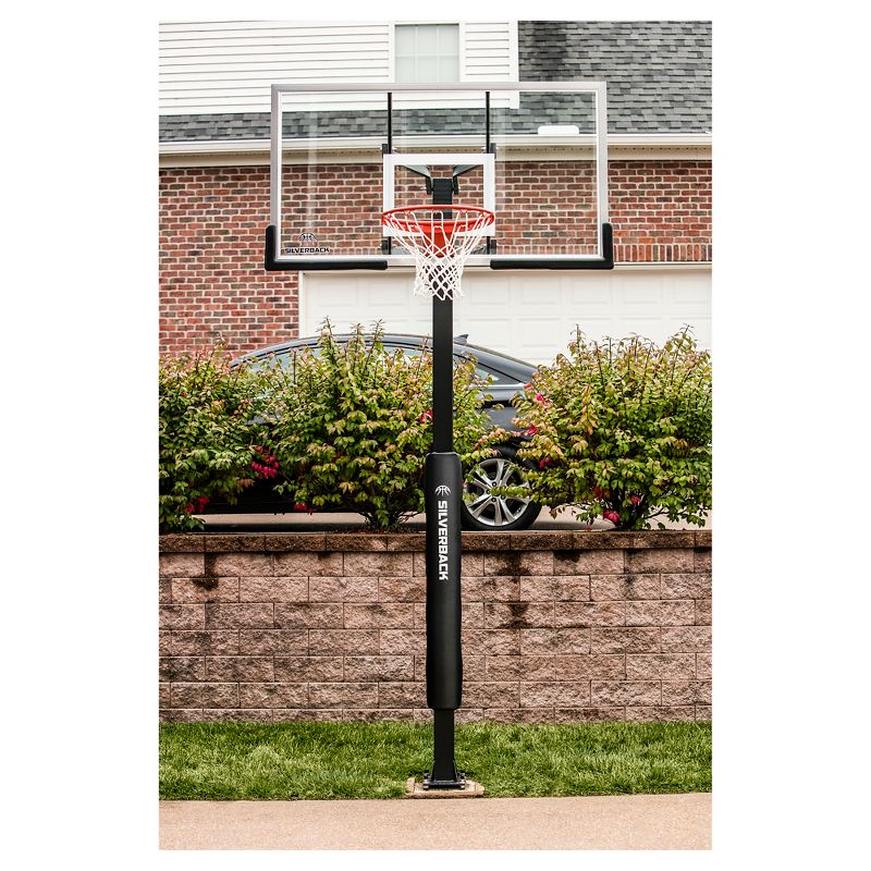 Silverback B5401W In-Ground 54" Glass Basketball Hoop System with Anchor Kit, 6 of 13
