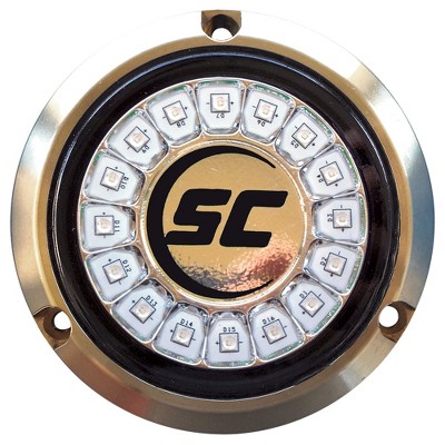 Shadowcaster Great White Single Color Underwater Light - 16 LEDs - Bronze - SCR16GWBZ10