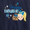 JoJo Siwa Happy Hanukkah Graphic Long Sleeve Fleece Sweatshirt - Navy - 2T - 2 of 3