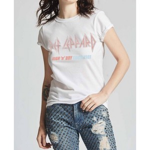 Women's Def Leppard High 'N' Dry Tour 1986 Tee - Recycled Karma - 1 of 2