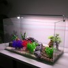 Unique Bargains Aquarium Plastic Plants for Fish Tank Landscape Decoration 3.94" 10 Pcs - 2 of 4