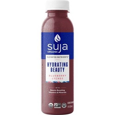 Suja Organic Elevated Nutrients Hydrating Beauty Blueberry Lychee - 12 fl oz
