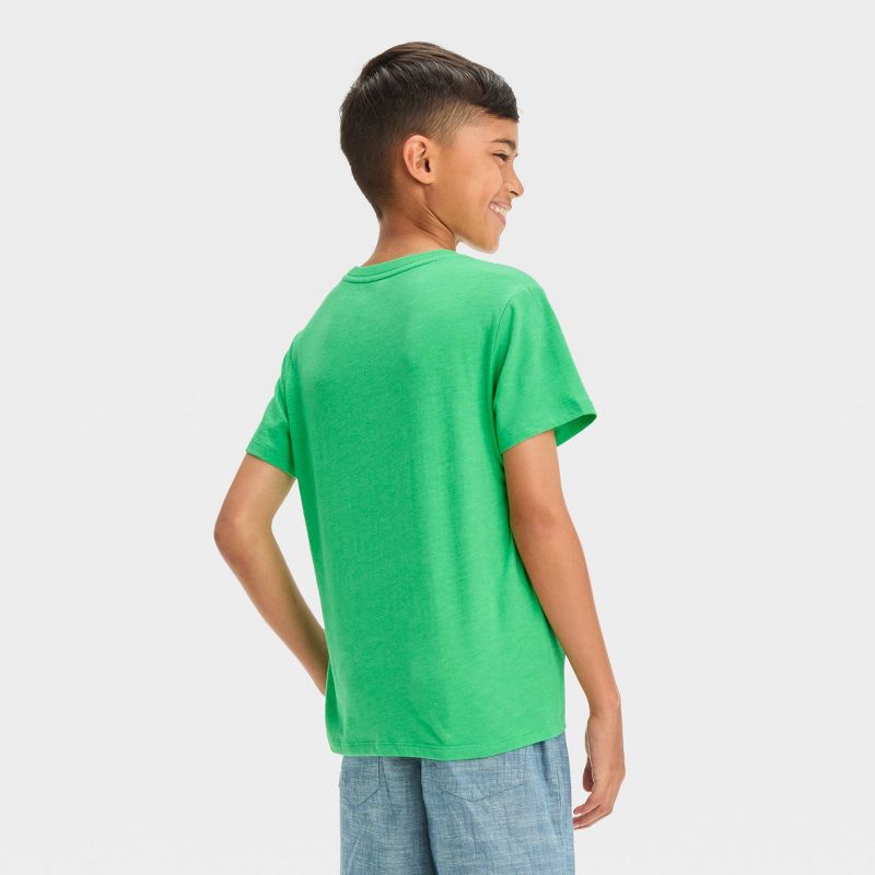 Boys' Short Sleeve 'Pro Pickleballer' Graphic T-Shirt - Cat & Jack™ Green, 3 of 4