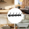 Unique Bargains Wall Mount Coat Rack with Hooks Used for Hanging Hat Towel Bathrooms - 3 of 4