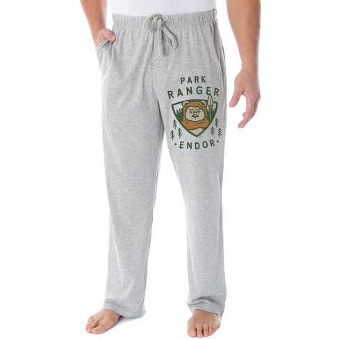 Star Wars Men s Ewok Park Ranger Endor Loungewear Sleep Pajama