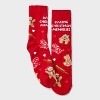 Men's Cozy Crew Socks - Wondershop™ -  6-12 - 2 of 3