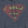 Superman Logo Vintage Pullover Hoodie - 2 of 4