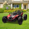 Kids Ride On UTV, Toddler Electric Ride On Car, 24V Battery Powered Off-Road UTV Car Toy w/Remote Control, Spring Suspension, LED Lights - 4 of 4