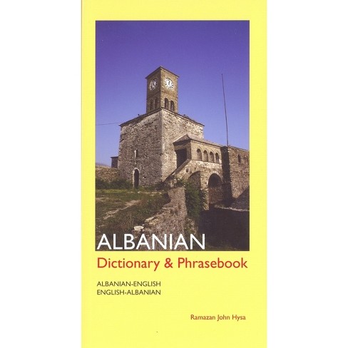 Albanian-English/English-Albanian Dictionary and Phrasebook - (Dictionary & Phrasebooks Backlist) by  Ramazan Hysa (Paperback) - image 1 of 1