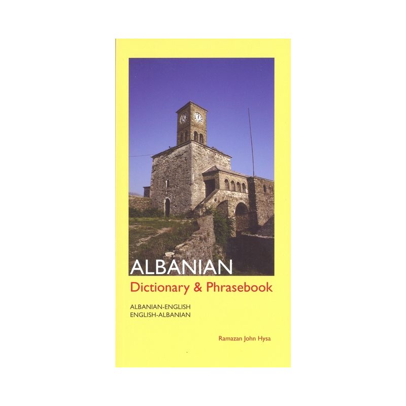 Albanian-English/English-Albanian Dictionary and Phrasebook - (Dictionary & Phrasebooks Backlist) by  Ramazan Hysa (Paperback), 1 of 2