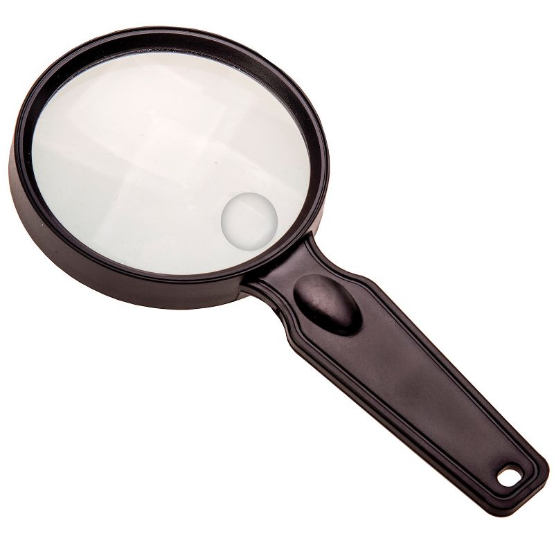 CARSON® MagniView™ 2x Handheld Magnifier with 4.5x Spot and 3.5-Inch Acrylic Lens, 1 of 10