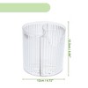 Unique Bargains 4 Slot Makeup Brush Cup Makeup Organizer for Bathroom Countertops 1 Pc - 4 of 4