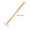 Allegra K Men's Knit Self-Tied Solid Color Skinny Square Tipping Ties - 3 of 4
