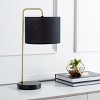 Felton Table Lamp W/ USB Port - 21 Inch Height - TBL7009 - Gold/Black - Safavieh - 3 of 4