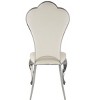 Vynxaria Black Side Chair with Tufted Back - Elegant Design & Comfort for Dining Spaces - 2 of 4