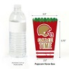 Big Dot of Happiness The Big Game - Red and Gold - Football Party Favor Popcorn Treat Boxes - Set of 12 - 2 of 4