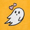 DALIX Heartly Ghost Embroidered Soft Cotton Short Sleeve T Shirt Womens - 4 of 4