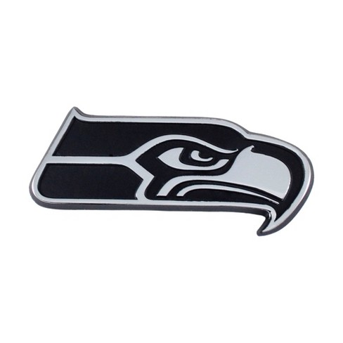 Seahawks lips planar badge reel